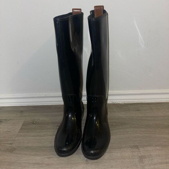 Coach rain boots size 9 - Picture 2 of 6